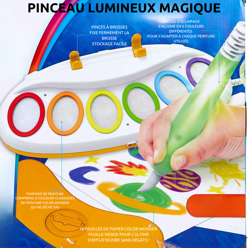 WonderPaint Brush - Pinceau magique non toxique pour enfant